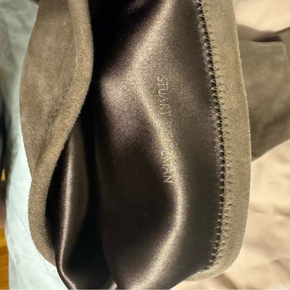 Stuart Weitzman Taupe Lowland Suede Boot - Picture 8 of 9